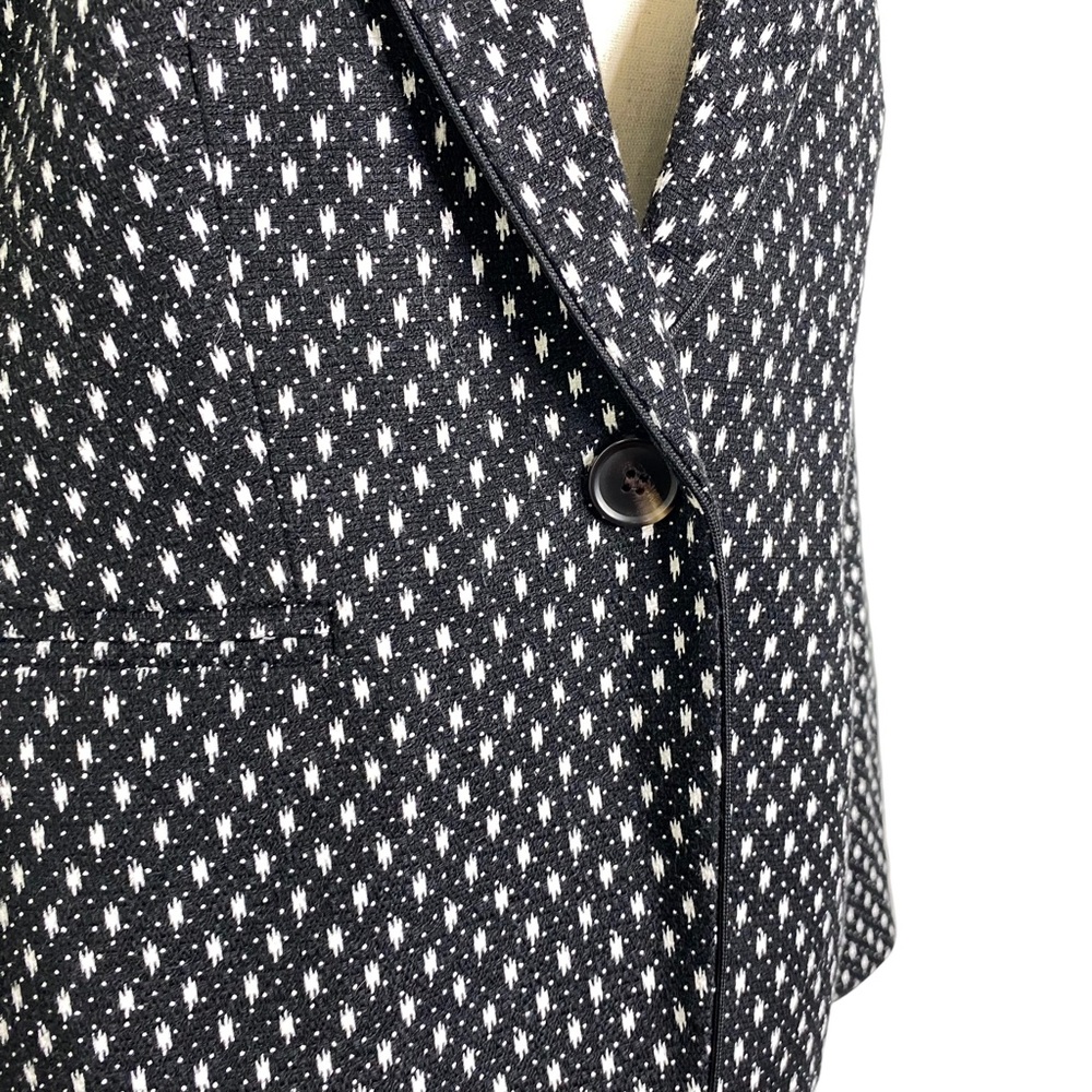Ann Taylor Black and White Blazer - Picture 3 of 7